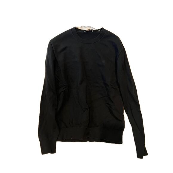 Calvin Klein Jeans Black Crewneck Sweater Mens M - Picture 1 of 3